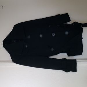 Double breasted peacoat